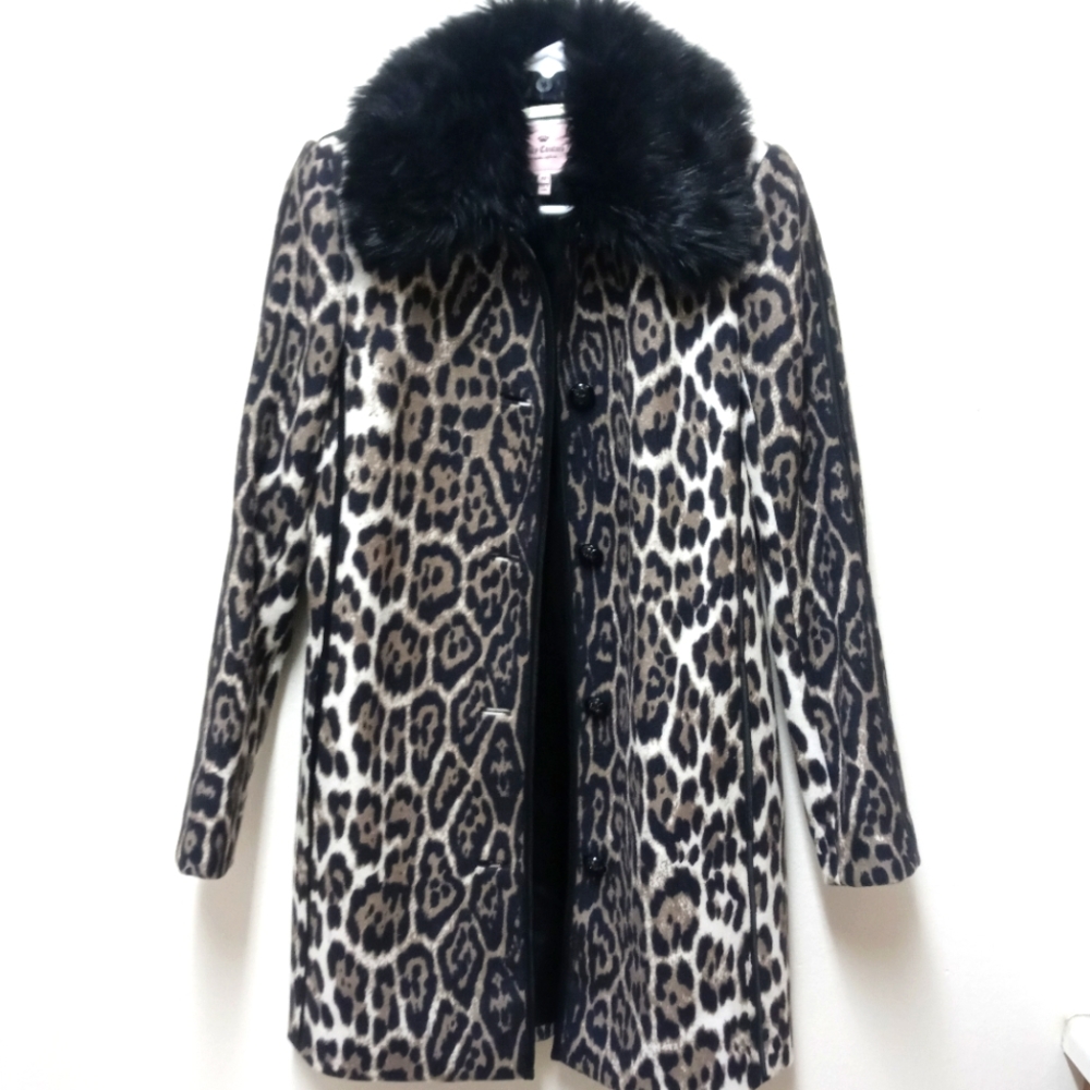 Juicy Couture Leopard Coat